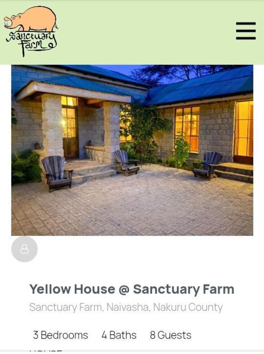 Sanctuary Farm Naivasha Villa Exterior foto